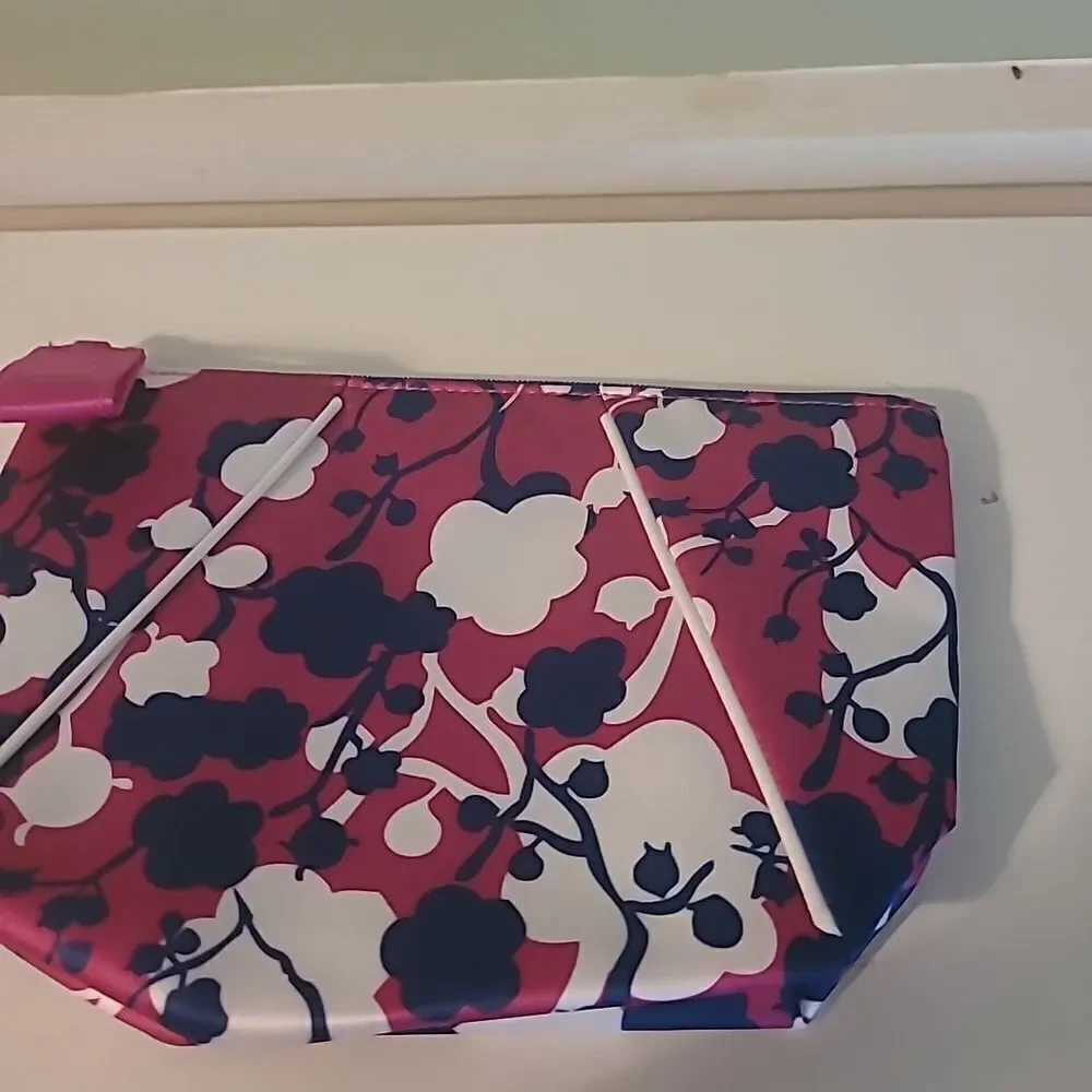 Estee Lauder Floral Cosmetic Bag